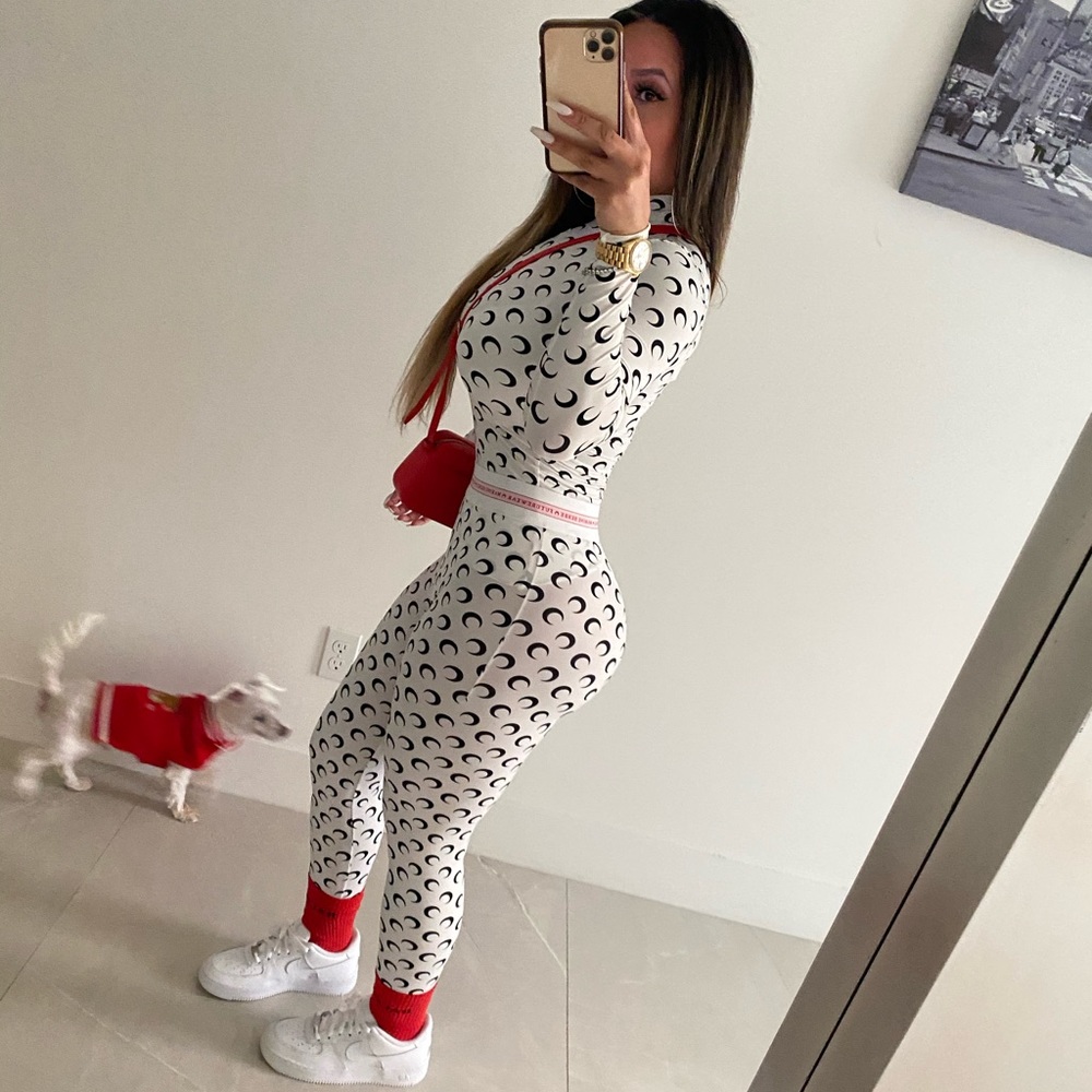 Marine Serre limited moon leggings SET* - Picture 2 of 8